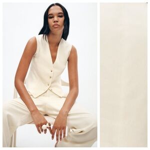 Zara Cream Women's Vest